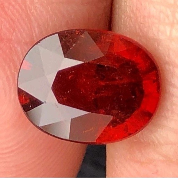 Jewelry - Natural Spessartite Garnet 3.42 cts Oval Cut Loose Stone